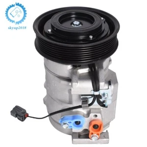 Compresor de aire acondicionado con embrague 7 ranuras 2003-06 2007 para Honda Accord CO 28003C - Imagen 1 de 17
