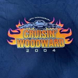 Vintage Woodward Dream Cruise Shirt 2XL  2004 10th Annual Classic Cars Show - Picture 1 of 9