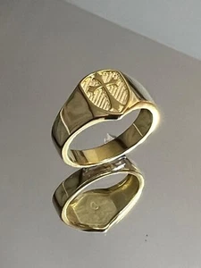 Woven Sterling Silver 925 Braided Unisex Wedding Ring 9mm Band Authentic - Picture 1 of 10