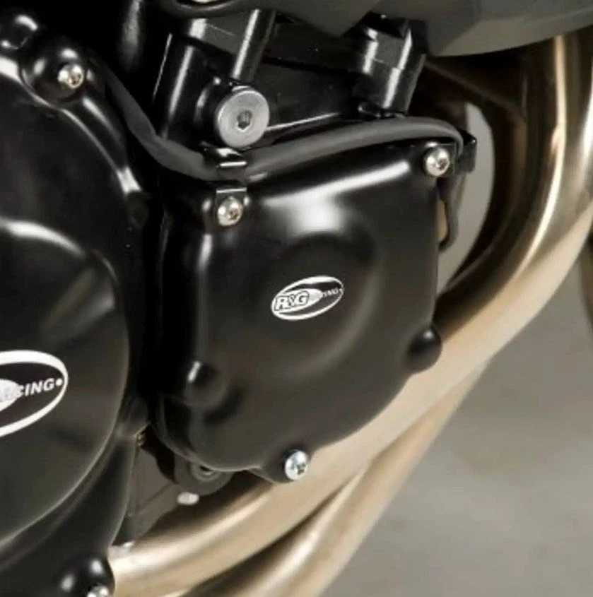 Funda protectora de motor R&G negra (cubierta de pulso RHS) Kawasaki Z750S 2006 - 2013 Foto 1 de 1