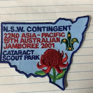 Australian Boy Scout Patch 2001 Jamboree 22nd Asia Pacific Jamboree - Picture 1 of 1