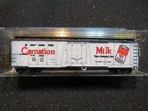 N - AHM Roco 4454I - 50'  Mechanical Reefer, Carnation Milk     LN/box - Picture 1 of 3