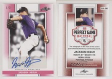 2019 Leaf Perfect Game National Showcase Pink /3 Jackson Nezuh #BA-JN1 Auto