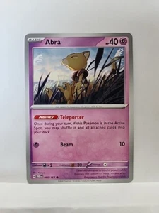 Pokemon Twilight Masquerade ABRA 80/167 Common - Picture 1 of 1