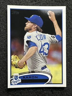 AARON CROW #67 2012 Topps Baseball QTY Kansas City Royals - Image 1 of 3