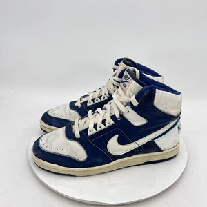 Sneaker vintage Nike Air Delta Force AC uomo taglia 9,5 bianco blu made in Korea - Foto 1 di 16