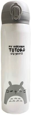 My Neighbor Totoro Termo Frascos de vacío Acero inoxidable Botella de agua de 16 onzas Foto 1 de 4