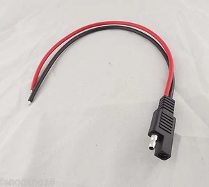 10x Battery SAE DC Power Automotive DIY Extension Connector Cable 14AWG 30cm 1ft - Picture 1 of 6