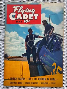 Zweiter Weltkrieg Flying Cadet Magazine Mai 1944 keine Rückseite - Bild 1 von 6