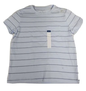 Camiseta Arizona Mujer Semi Ajuste Bolsillo Azul Rayas Talla Pequeña *MANCHA EN EL HOMBRO - Imagen 1 de 8