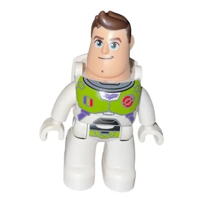 LEGO Duplo Figure Disney Toy Story BUZZ LIGHTYEAR Brown Hair Space Astronaut Foto 1 de 2