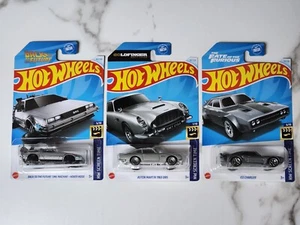 (Lot Of 3) Hot Wheels Screen Time Movie Car Collectibles Ice Charger 007 - Picture 1 of 8