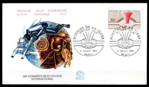 Wissenschaftliche Erforschung neuer Energiequellen. FDC. Frankreich 1980 - Bild 1 von 1