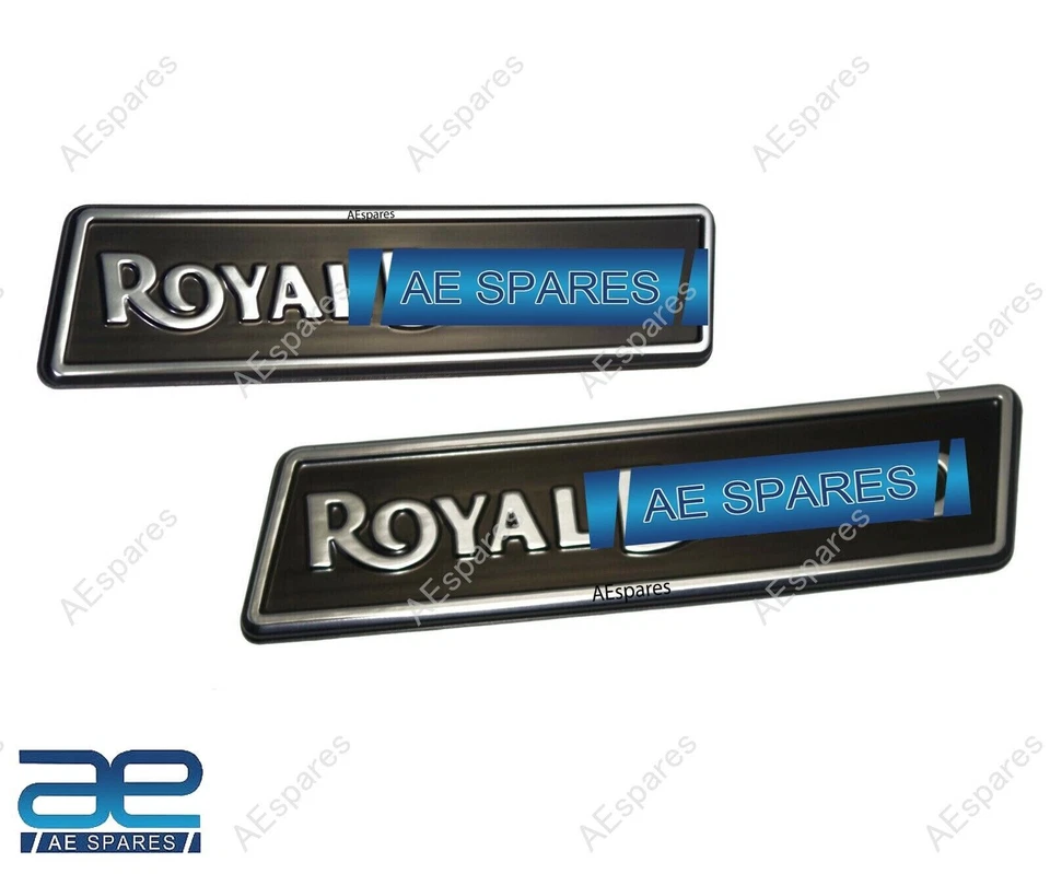 Juego de calcomanías de marco superior diestro y derecho OEM 587903/B 587904/B para Royal Enfield Himalayan Foto 1 de 4