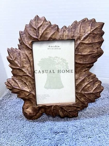 Home Casual Leaf Picture Frame 4x6 - Picture 1 of 6