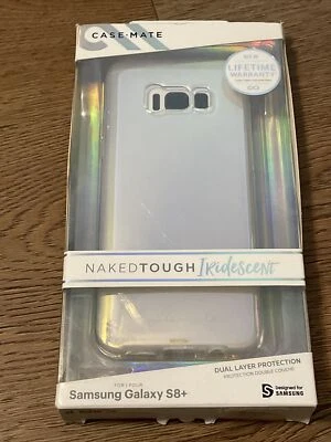 Funda CaseMate Desnuda Resistente 2 Capas Samsung Galaxy S8 Plus Iridiscente A579 Foto 1 de 2