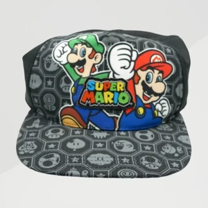 Boys Nintendo Super Mario Hat Snapback Baseball Cap Video Game Gift OSFM - Picture 1 of 6