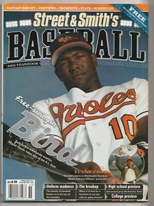 2005 Street & Smith's Baseball Yearbook Magazine----Miguel Tejada   Excellent - Picture 1 of 2