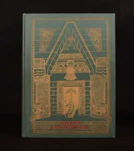 1926 Maya Architecture George Oakley Totten Illustrated Colour Plates 2nd - Imagen 1 de 11