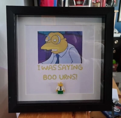 Мини-фигурка Hans Moleman в рамке на заказ LEGO - Изображение 1 из 2