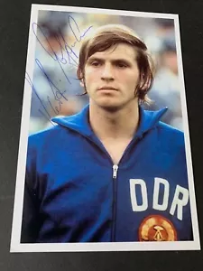 MARTIN HOFFMANN DDR Olympiasieger 1976/WM 1974 signed Foto 10x15 Autogramm - Bild 1 von 1