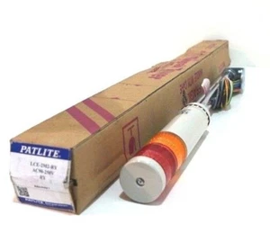 NEW PATLITE LCE-2M2-RY SIGNAL TOWER LCE-M2 LCE2M2RY - Picture 1 of 3