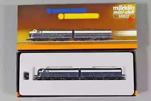 Locomotora escala Z Marklin 88602 A&B nueva 5 polos motor luz de cabeza LED - Imagen 1 de 5