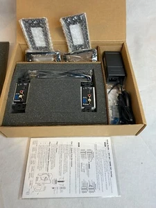 Par trenzado Extron HDMI 201 A D Tx/Rx negro 60-86-02 con audio con alimentación STP - Imagen 1 de 6