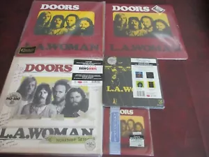 THE DOORS L.A. WOMAN VERIFIED ULITMATE 200G 45 RPM SET+331/3 LP+SESSIONS+45s SET - Picture 1 of 1