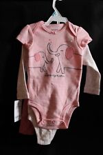 Carter's Baby Love My Mama Elephant 3-Piece Set 6 Months NWT