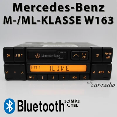 Original Mercedes W163 Radio Classic BE2010 Bluetooth Radio MP3  M ML Klasse CC - Bild 1 von 4