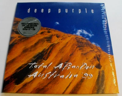 DEEP PURPLE - Total Abandon Australia '99 - New, Sealed Vinyl 2 LP Record + CD - Image 1 of 3