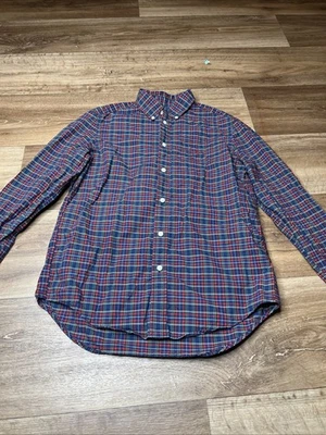 CAMISA DE PLUMÓN A CUADROS RALPH LAUREN NIÑOS AZUL Y ROJO TALLA 14-16 EXCELENTE ESTADO  Foto 1 de 4