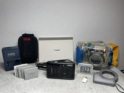 Canon Digital IXUS 100 IS Digitalkamera 12.1MP mit WP-DC31  / Top✅ - Bild 1 von 4