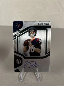 Panini Elements 2021 - On Card Auto Steel Signatures Davis Mills #141/199  - Imagen 1 de 8