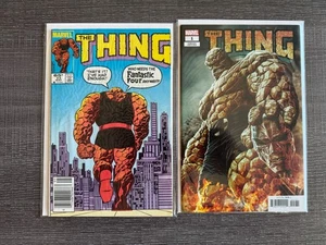 Thing Comic Book Lot (Marvel) - 2 Book Lot, Higher Grade - Picture 1 of 1
