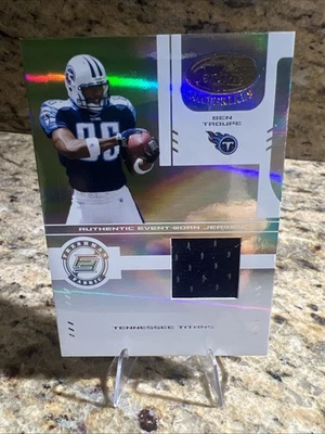 2004 Leaf Certified Freshman Fabric Ben Troupe /1250 JERSEY Tennessee Titans - Image 1 of 4