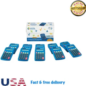 LRNLER0038 Primary Calculator Set 10-PCS Dual-power Handheld Desktop Calculator - Picture 1 of 3