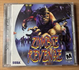 Sega Dreamcast Zombie Revenge Complete CIB Manual Included Tested