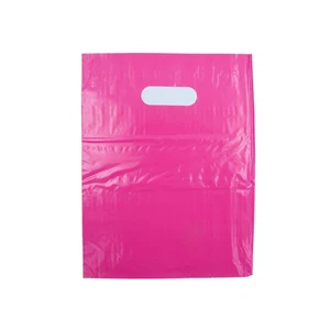 SSWBasics Hot Pink Merchandise Bags Lightweight (9" x 12") Pack of 1,000 - Picture 1 of 2