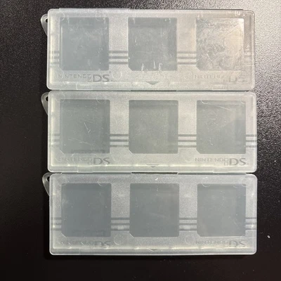 Estuche cartucho juego Nintendo DS 3 en 1 para 9 juegos Foto 1 de 2