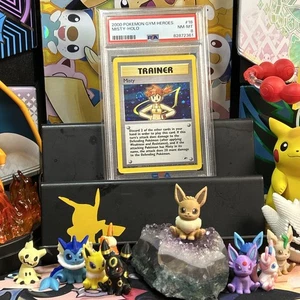 🔥PSA 8: MISTY #18 - HOLO W/ SWIRL (GYM HEROES) YEAR 2000 🔥 - Picture 1 of 7