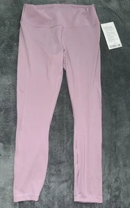 NWT Lululemon Size 10 Wunder Train Mesh Panel HR Tight 25” LVLX Lavender Lux - Picture 1 of 5