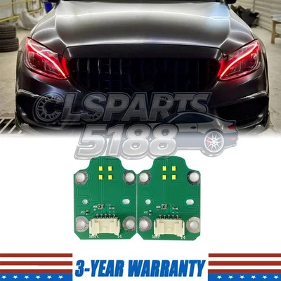 TABLERO DE LUZ DE CIRCULACIÓN DIURNA ROJO para Mercedes BENZ S63 AMG S65 AMG 2015-2019 Foto 1 de 2