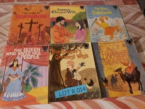 ARCH BOOKS - vintage - LEARNING BIBLE STORIES - LOT #14 OF 6 PAPERBACK BOOKS - - Imagen 1 de 5