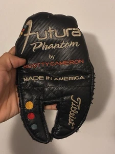 Scotty Cameron Futura Phantom Titleist Head Cover Putter Club de Golf Negro - Imagen 1 de 6