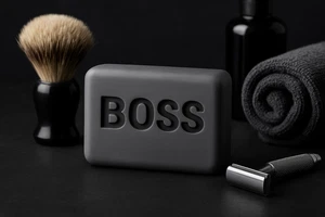 Naturseife "Wer ist der Boss?" mit Mango-, Shea,- und Kakaobutter - Bild 1 von 1