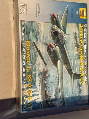 1:72 ZVEZDA Junkers Ju88 A-17/A-5 Kit ZS7284 - Photo 1/2