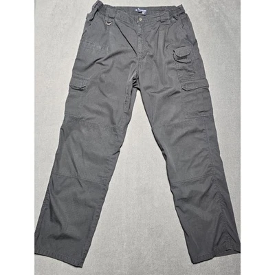 5.11 Tactical Series Mens Cargo Pants Work Hiking Relaxed Black Size 38/34 - Image 1 of 4