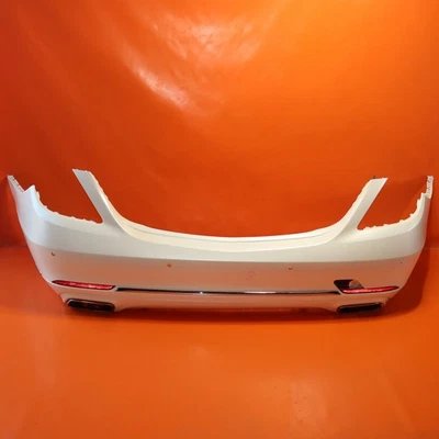 MERCEDES BENZ S550 REAR BUMPER 2014 2015 2016 2017 A222 880 0049 SEDAN OEM - Image 1 of 4